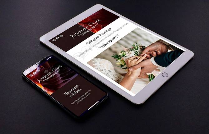Juwelier Göze - Responsive Website
