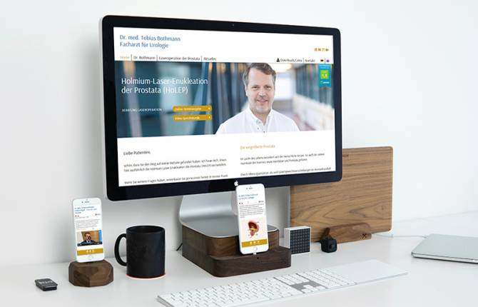 Webdesign für Ärzte in Berlin