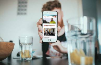 Berlin Personal Training - Website mobil
