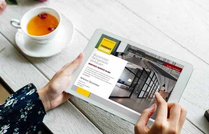 Webdesign Montageservice