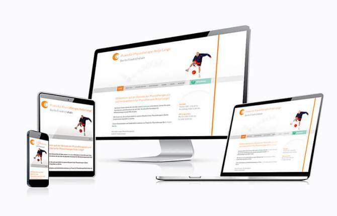 Physiotherapie Antje Lange - Responsive Website