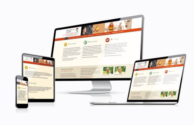 Ergotherapie & Logopädie am Rosengarten - Responsive Webdesign