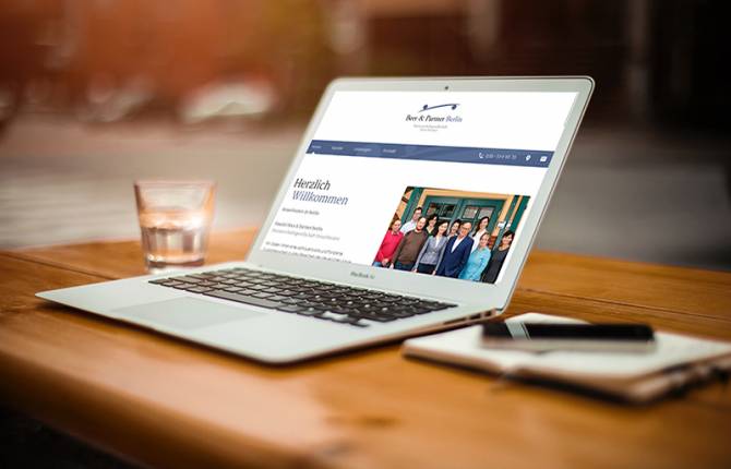Beer & Partner Berlin - Website