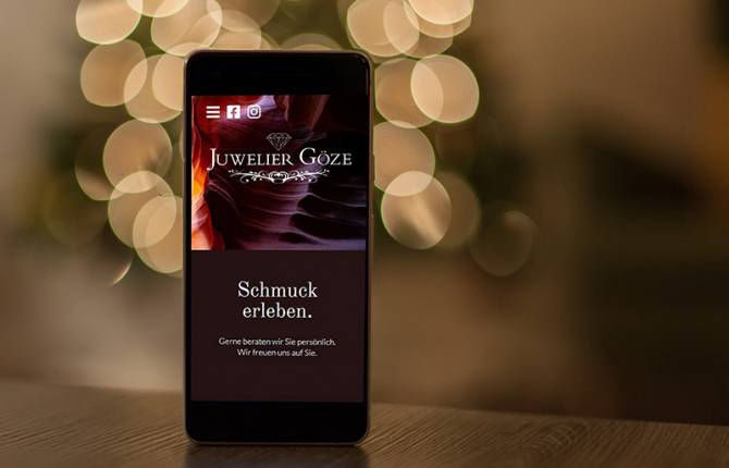 Juwelier Göze - Responsive Website