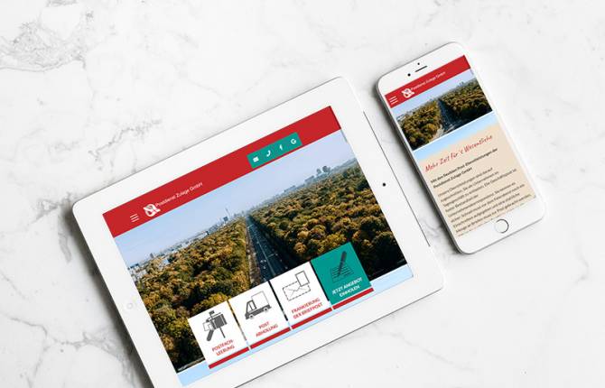 Webdesign für Postdienst Zulage